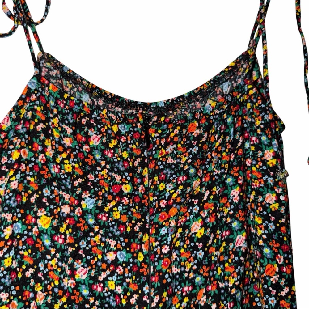 Motel Floral Spaghetti Strap Dress XS - Picture 3 of 7